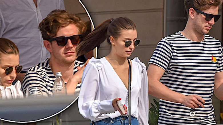 Julia Wieniawa i Antek Królikowski na obiedzie