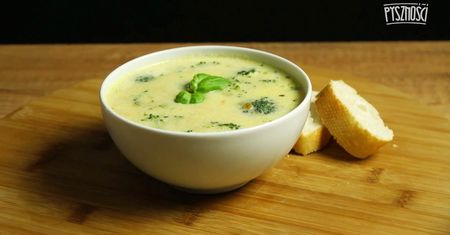 Zupa brokułowa z ziemniakami