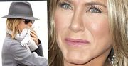 Z twarzą Jennifer Aniston stało się coś niepokojącego. Nawet kusa mini nie odwróciła uwagi od jej nad wyraz idealnej cery