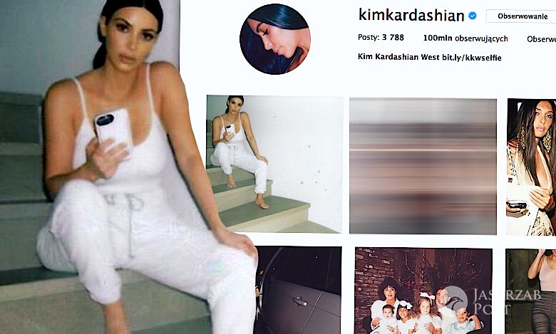Kim Kardashian świętuje 100 milionów fanów na Instagramie! Z tej okazji pokazała urocze zdjęcie North