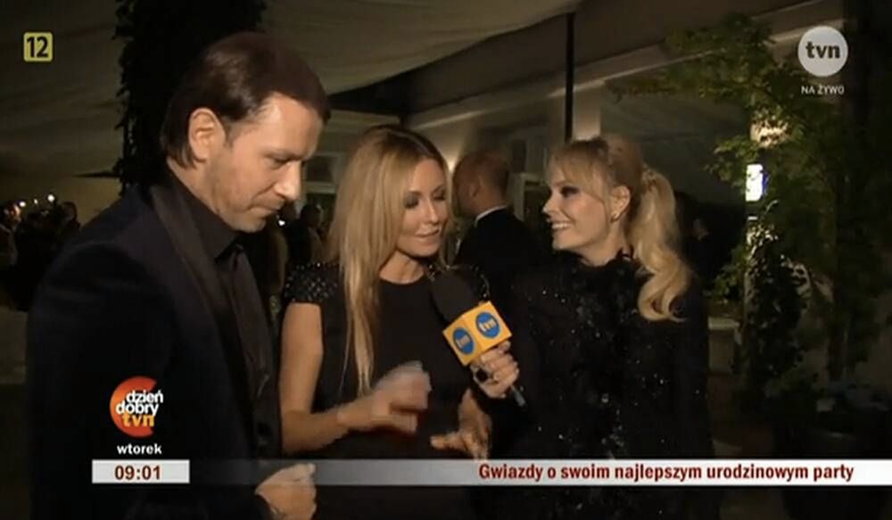 Małgorzata Rozenek, Radosław Majdan
Fotografia: screen z TVN