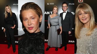 Premiera filmu "Pan T.": Na ściance Paweł Wilczak z Joanną Brodzik, posągowa Katarzyna Warnke, pełna elegancji Grażyna Torbicka... (ZDJĘCIA)