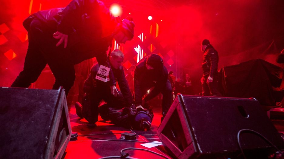 Zatrzymanie Stefana W. przez ochroniarzy