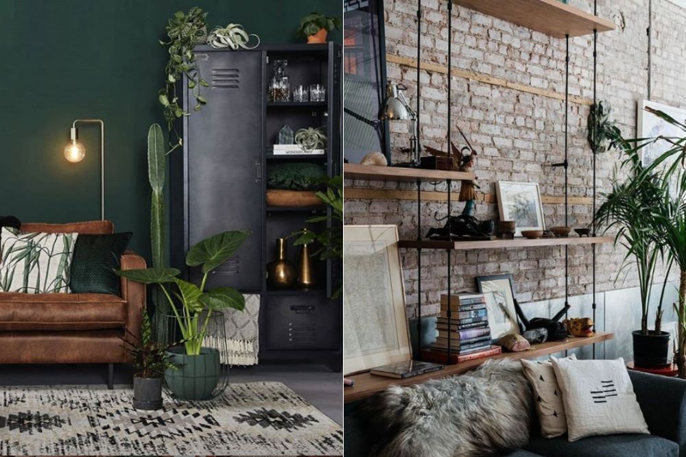 Styl industrialny w małym mieszkaniu jest lekki i minimalistyczny 