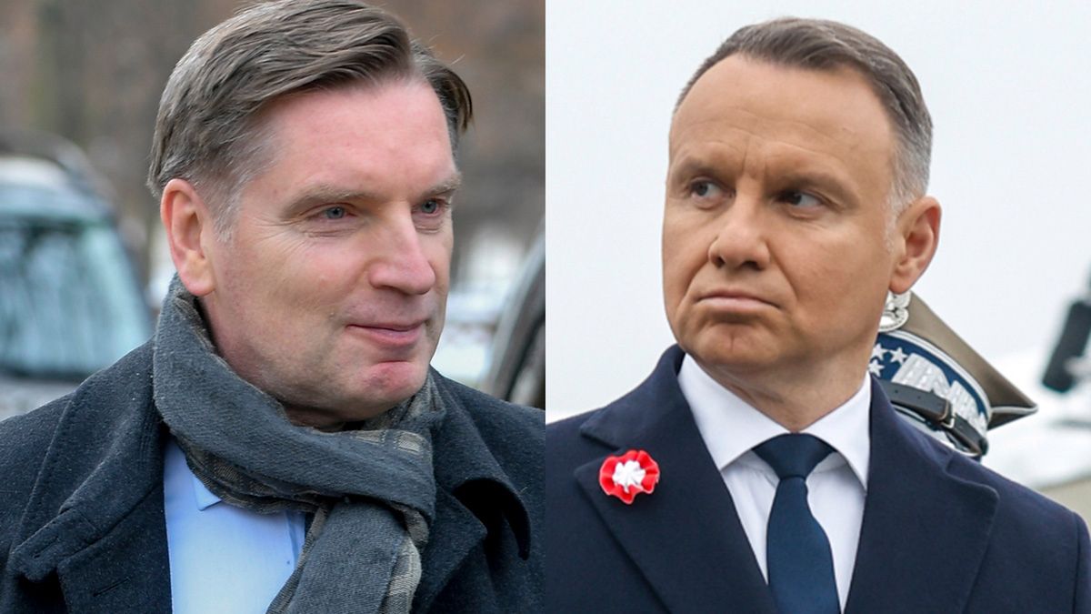 Tomasz Lis i Andrzej Duda (fot. AKPA)