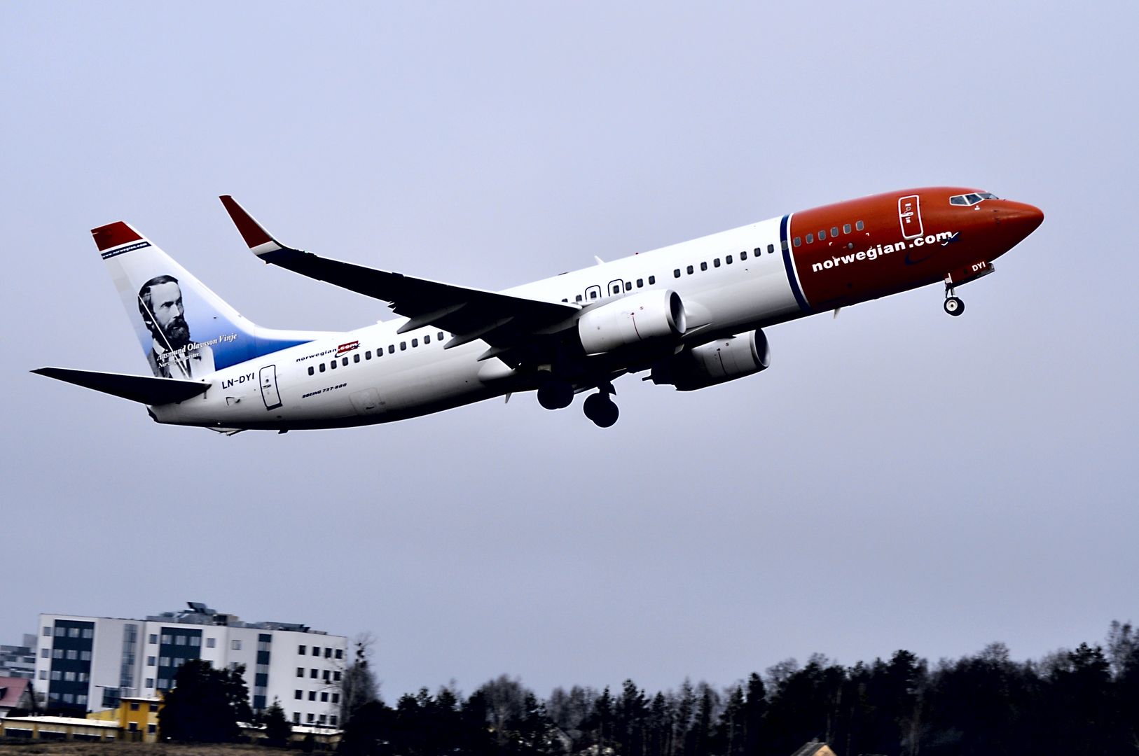 Norweski samolot zawrócił z powodu awarii toalet