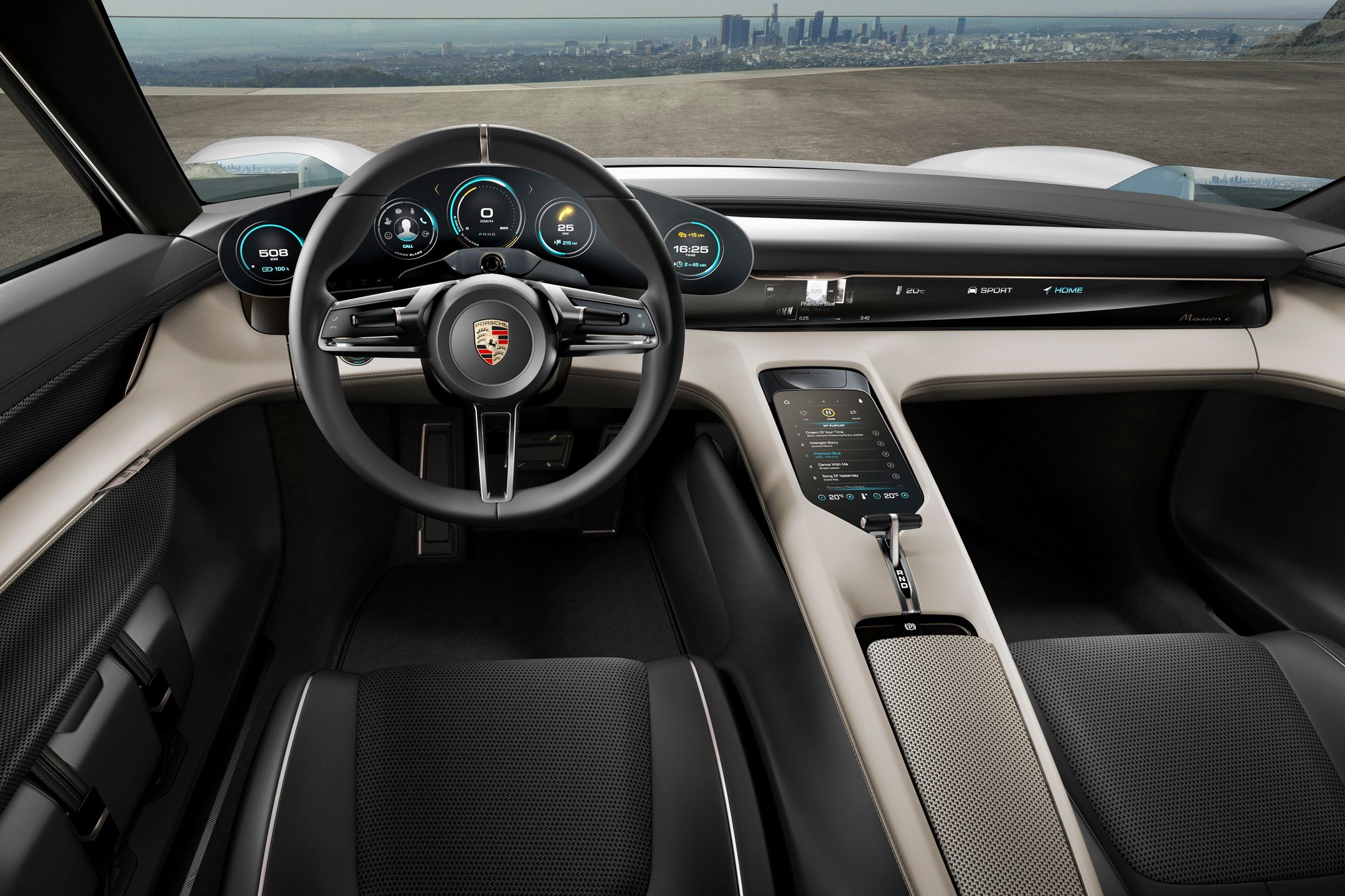 Koncept Porsche Mission E 