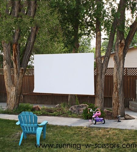 Outdoor Movie Screen
