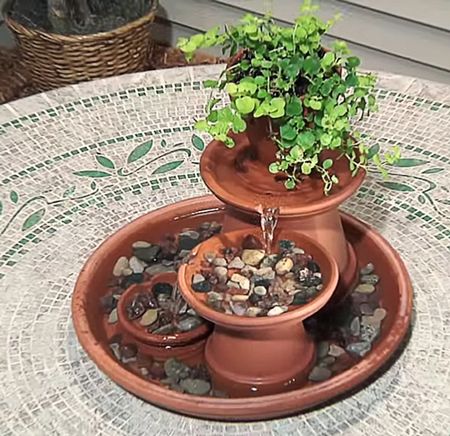 Terra Cotta Fountain