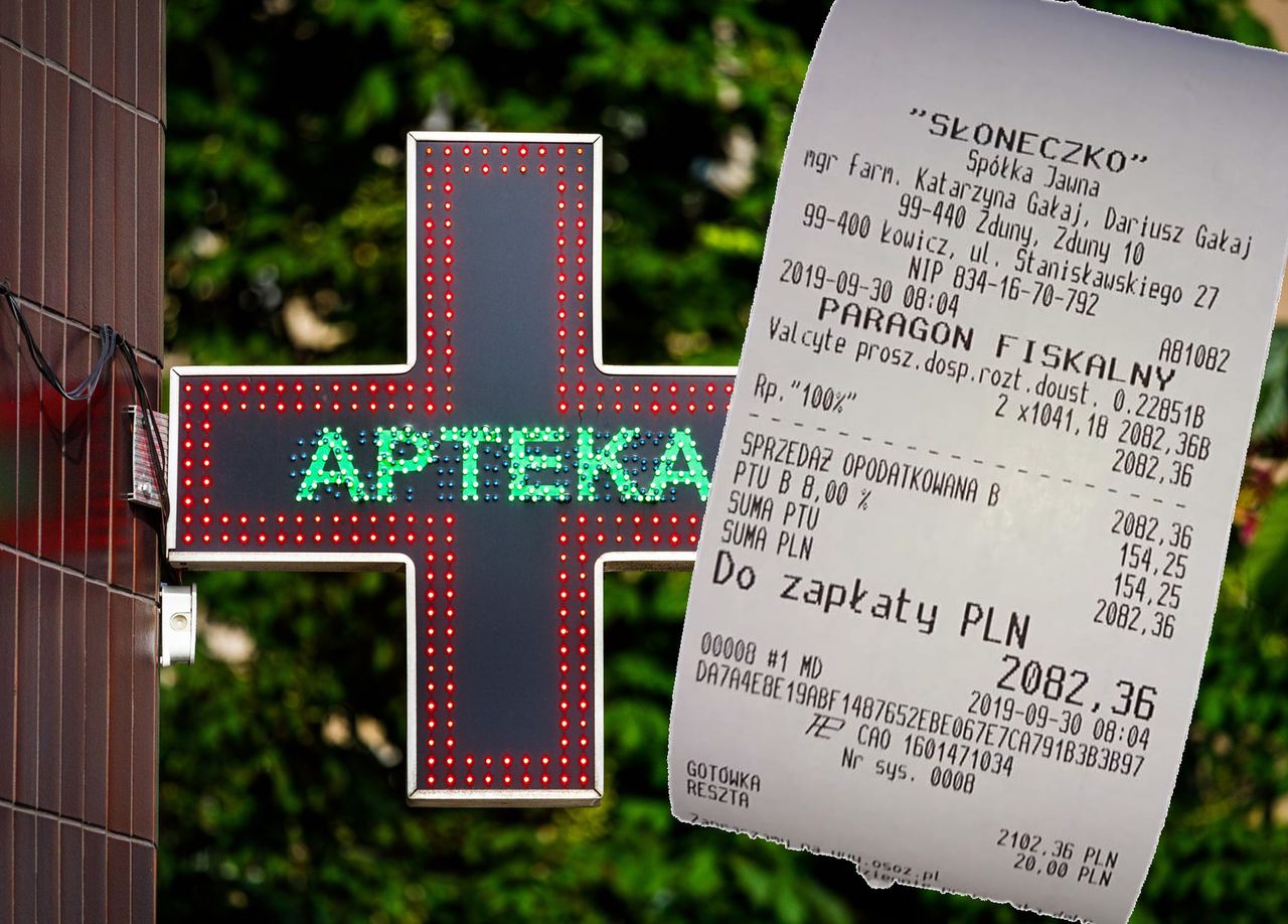"Paragon hańby" i popularność apteki na całą Polskę. "Nie możemy normalnie pracować" 