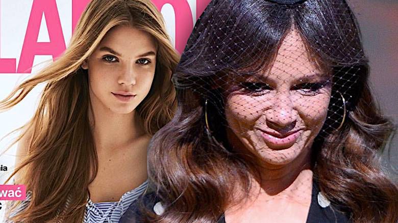 Iga Lis na okładce Glamour, Kinga Rusin