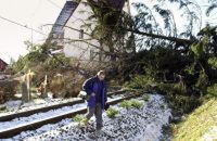 Straszny huragan na Słowacji