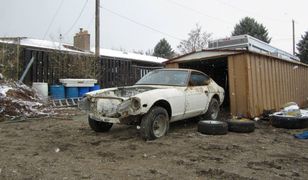 Zardzewiałą skorupę zamienili w perełkę - remont Datsuna 240Z z 1973 roku