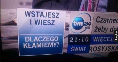 Zabawna wpadka TVN24 zyskała drugie życie. Internauci śmieją się z "samobója"