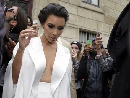 Kanye West i Kim Kardashian po ślubie