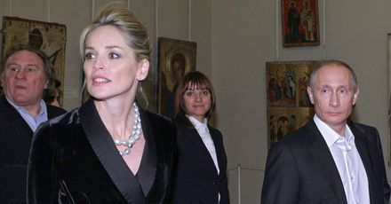 Putin u boku gwiazd kina
