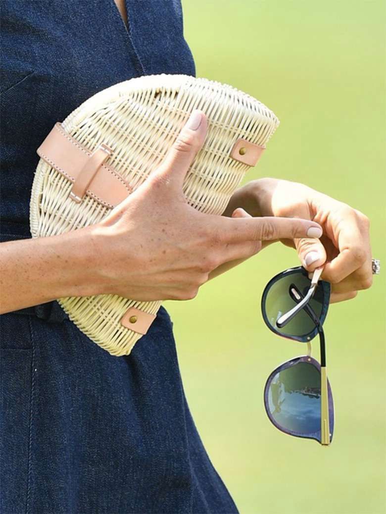 Meghan Markle i książę Harry na meczu polo