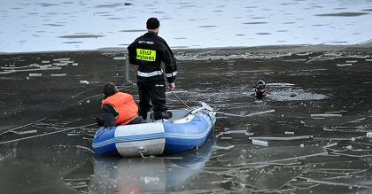 Mężczyzna utonął w jeziorze w Szczecinie