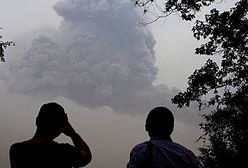 Erupcja wulkanu Colima w Meksyku