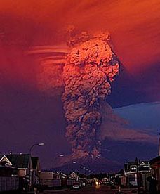 Erupcja wulkanu Calbuco