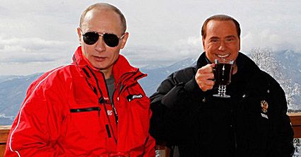Pochlebcy Władimira Putina