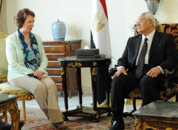 Wizyta Catherine Ashton w Egipcie