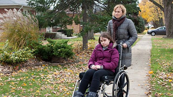 Barbara Kaniewska-Boroń z córką Veroniką