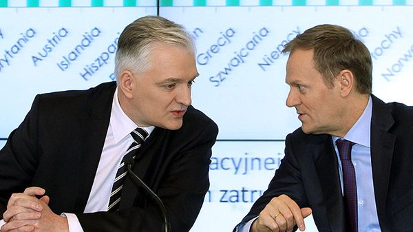 Jarosław Gowin i Donald Tusk