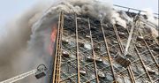 Katastrofa w Teheranie. Wielki pożar, a potem zawalenie 17-piętrowego wieżowca