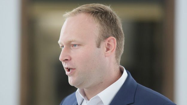 Marcin Mastalerek, b.rzecznik prasowy sztabu wyborczego PiS w sierpniu 2015 r.