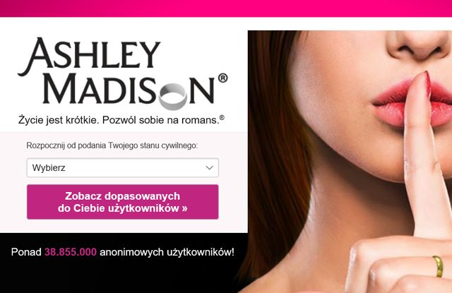 Dwie osoby popełniły samobójstwo przez wyciek danych użytkowników portalu Ashley Madison