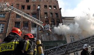 Strażacy opanowali pożar na toruńskiej Starówce