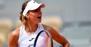 Magda Linette w drugiej rundzie Wimbledonu.