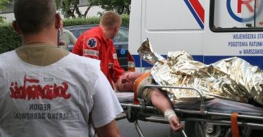 Obrażenia i zatrzymania po starciach górników z policją