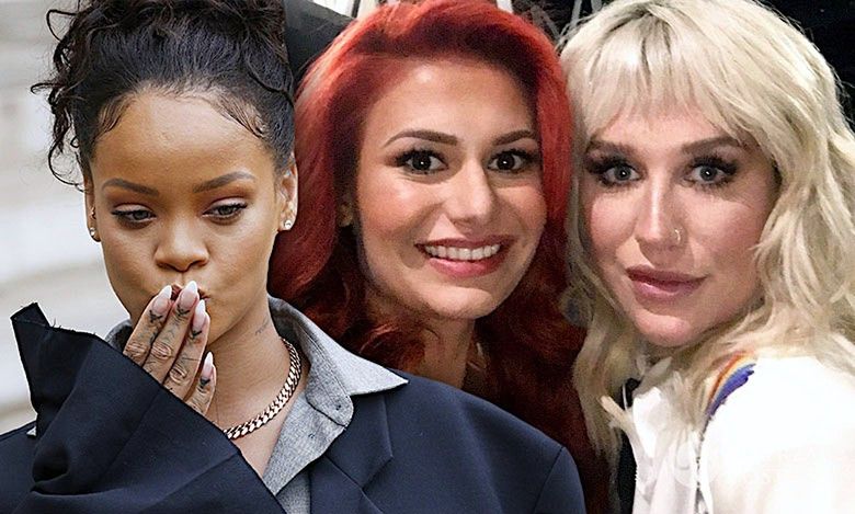 Rihanna, Kesha, Ola Gintrowska