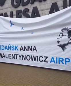 Na własną rękę chcieli zmienić nazwę "Lech Walesa Airport". Interweniowała policja