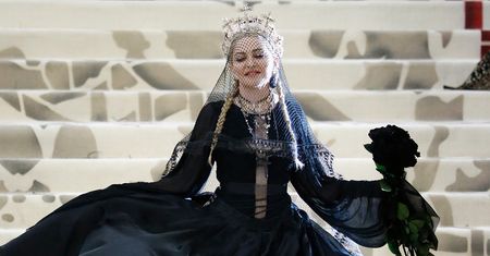 Madonna cała w czerni. MET Gala należała do niej