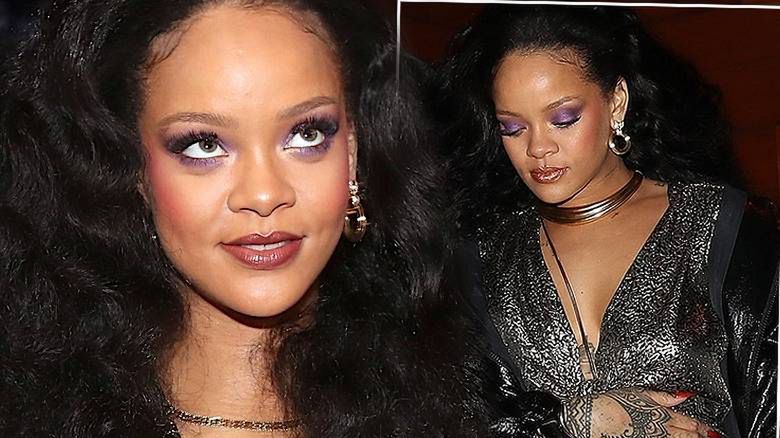 Rihanna ciąża przytyła Grammy 2018