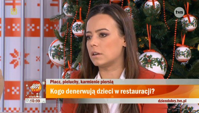Anna Mucha ma radę dla matek w sprawie przewijania dzieci w miejscach publicznych