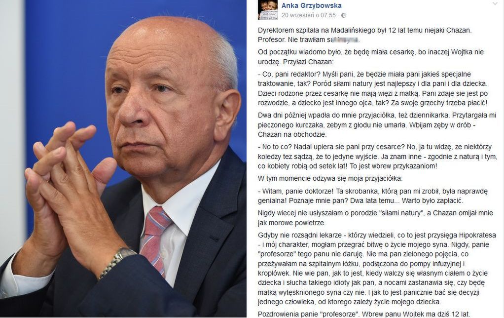 Opisała spotkanie z Chazanem na porodówce. Została rzeczniczką setek Polek skrzywdzonych przez "klauzulę sumienia"