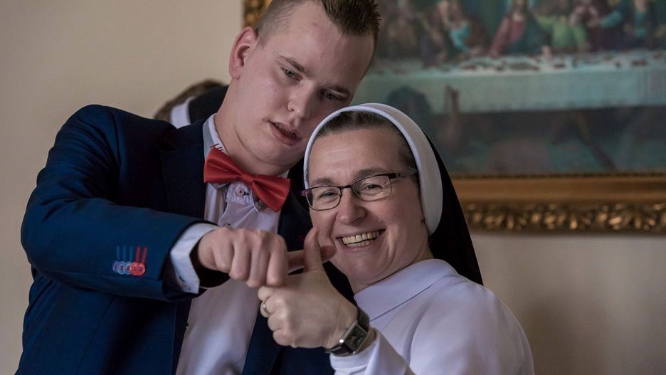 Siostra Eliza Myk pracuje w Domu Pomocy Społecznej w Broniszewicach.
