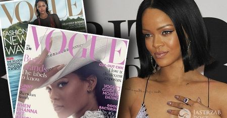 Rihanna aż na dwóch okładkach "Vogue'a". I to w jednym miesiącu. Nie mogło się obyć bez odrobiny kontrowersji