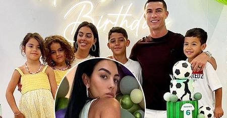 Cristiano Ronaldo i Georgina Rodriguez świętują urodziny bliźniąt. Narzeczona Ronaldo w odważnej stylizacji