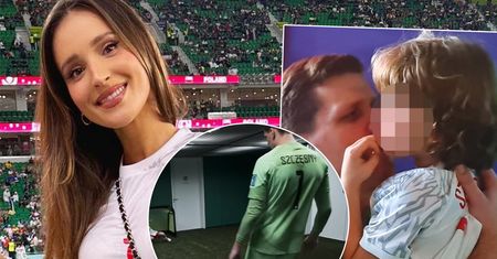 Marina pokazała fanom, jak Liam broni karne! Słodka buzia 4-latka prosto w kadrze. Rośnie godny następca Wojtka Szczęsnego