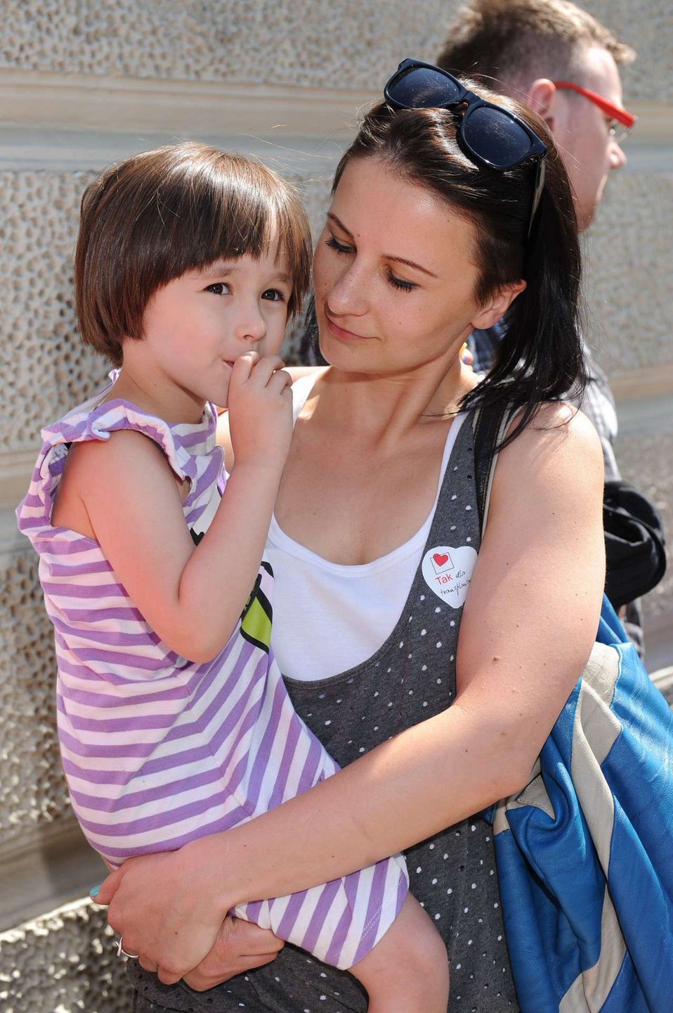 Anna Świątczak z córką Vivienne