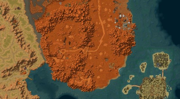 Azeroth widziane z lotu ptaka jest naprawdę wielkie