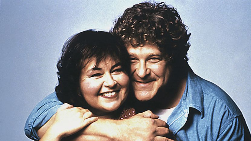 Roseanne Barr i John Goodman serial "Roseanne"