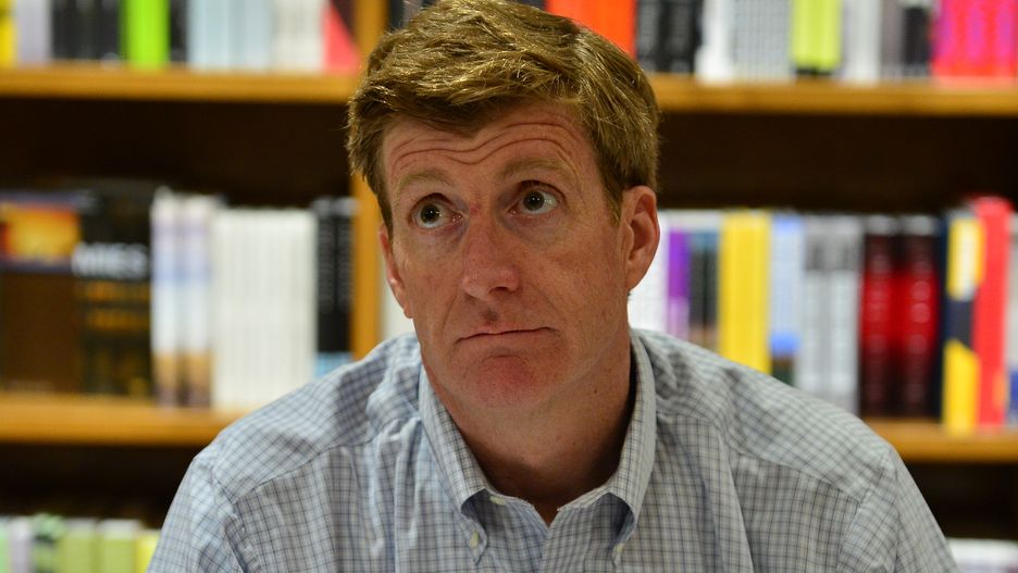 Patrick Kennedy podczas dyskusji na temat zdrowia psychicznego