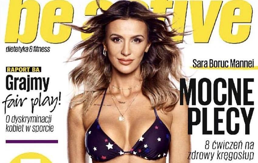 Sara Boruc w bikini na okładce magazynu. Tłumaczy się ze swojej miny