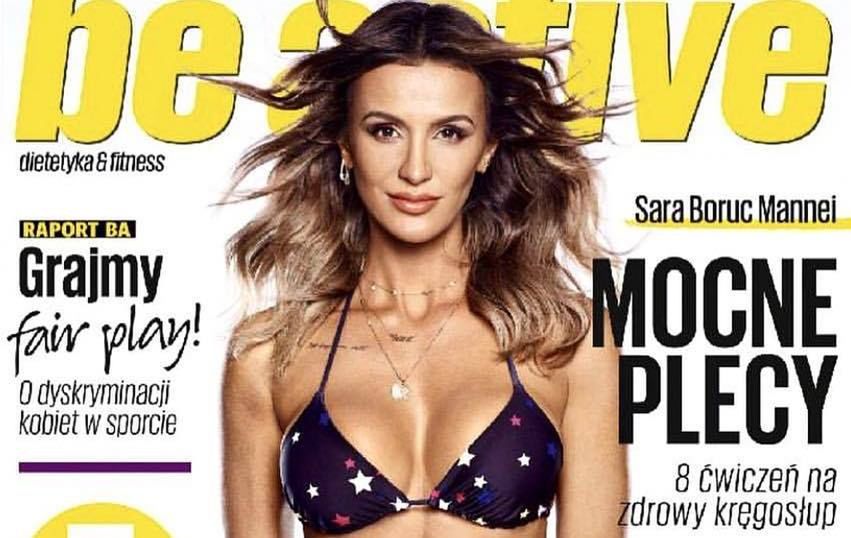 Sara Boruc w bikini na okładce magazynu. Tłumaczy się ze swojej miny